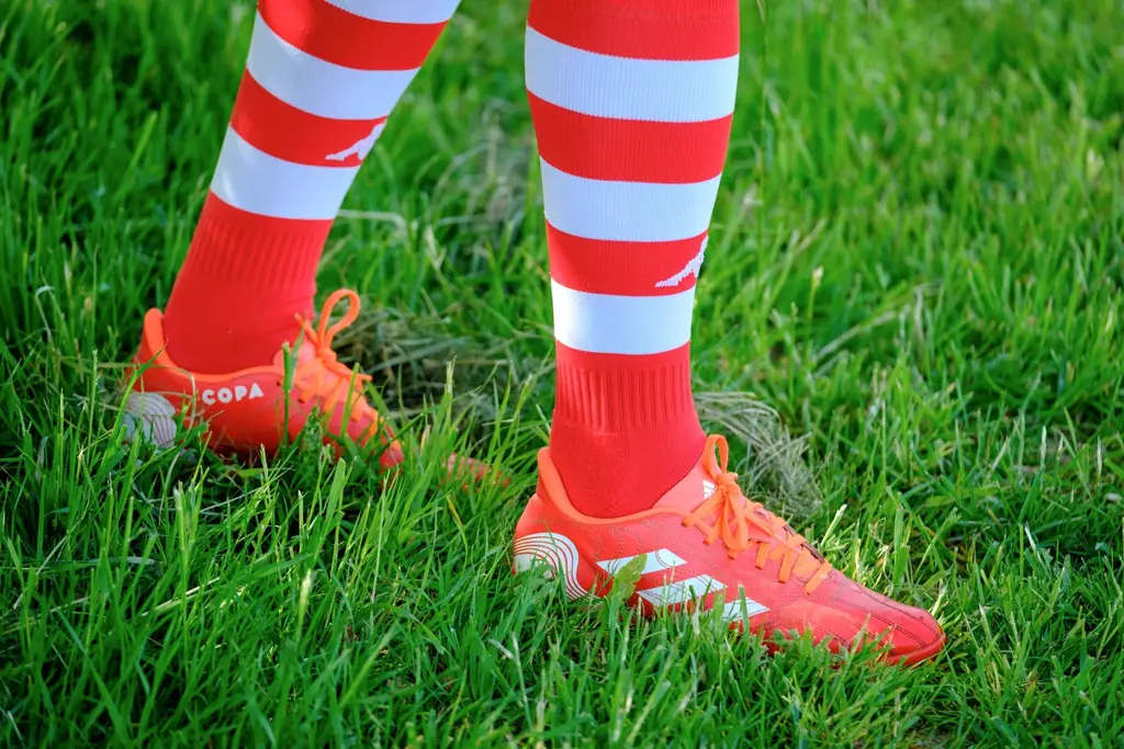 Chaussettes hautes et crampons
