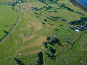 Vue du ciel footgolf